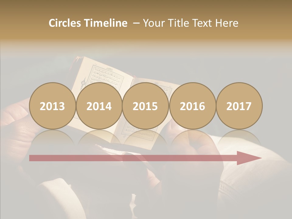 Room Ages Reading Book PowerPoint Template