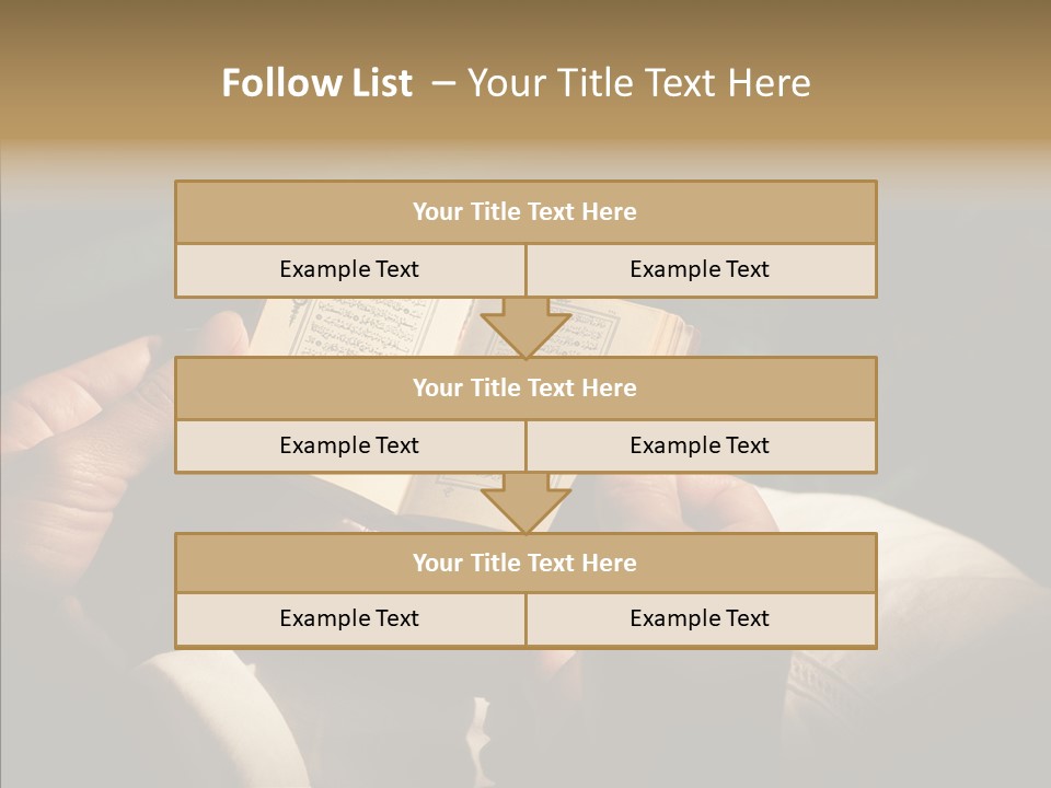 Room Ages Reading Book PowerPoint Template