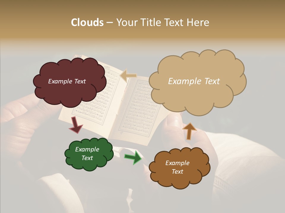 Room Ages Reading Book PowerPoint Template