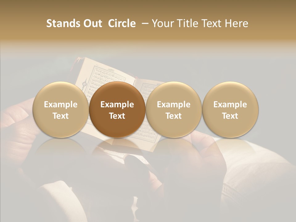 Room Ages Reading Book PowerPoint Template