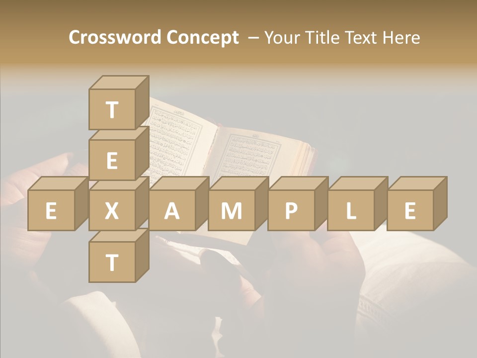 Room Ages Reading Book PowerPoint Template