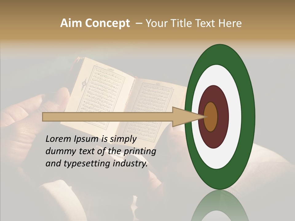 Room Ages Reading Book PowerPoint Template