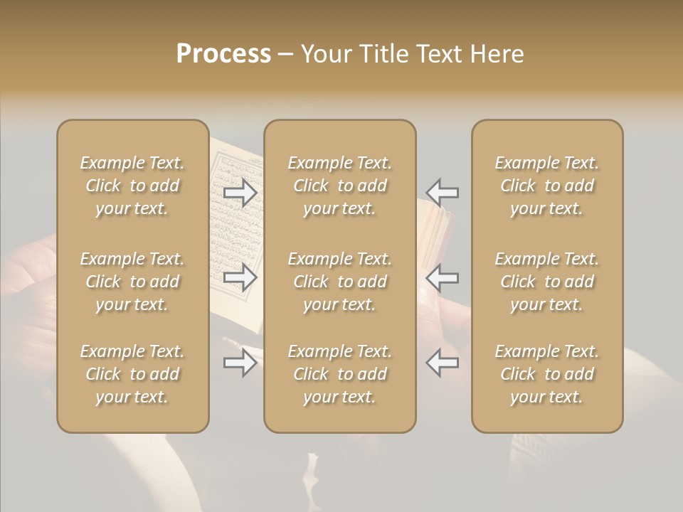 Room Ages Reading Book PowerPoint Template