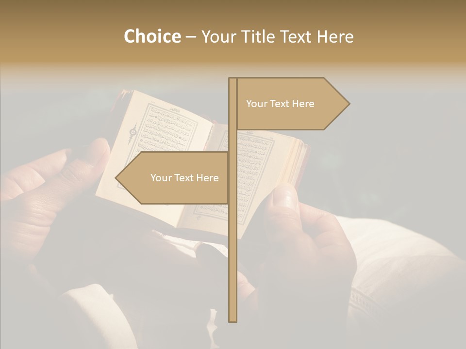 Room Ages Reading Book PowerPoint Template