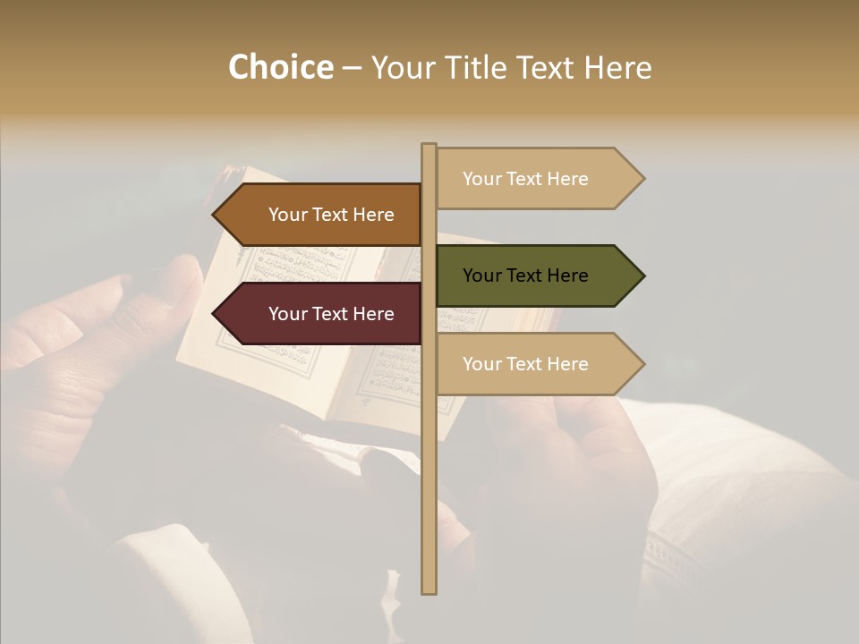 Room Ages Reading Book PowerPoint Template