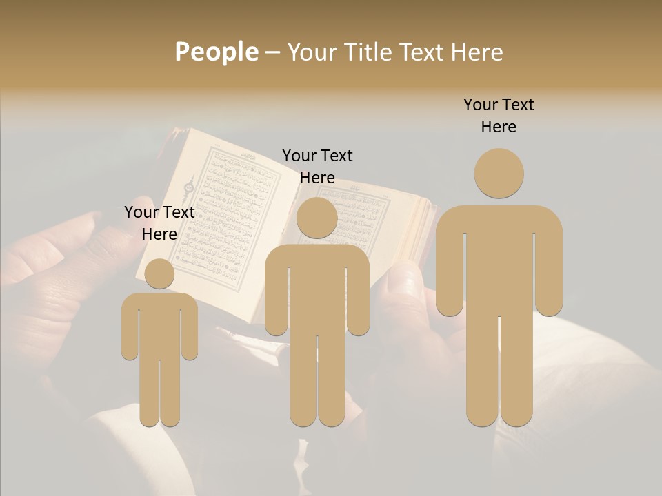 Room Ages Reading Book PowerPoint Template