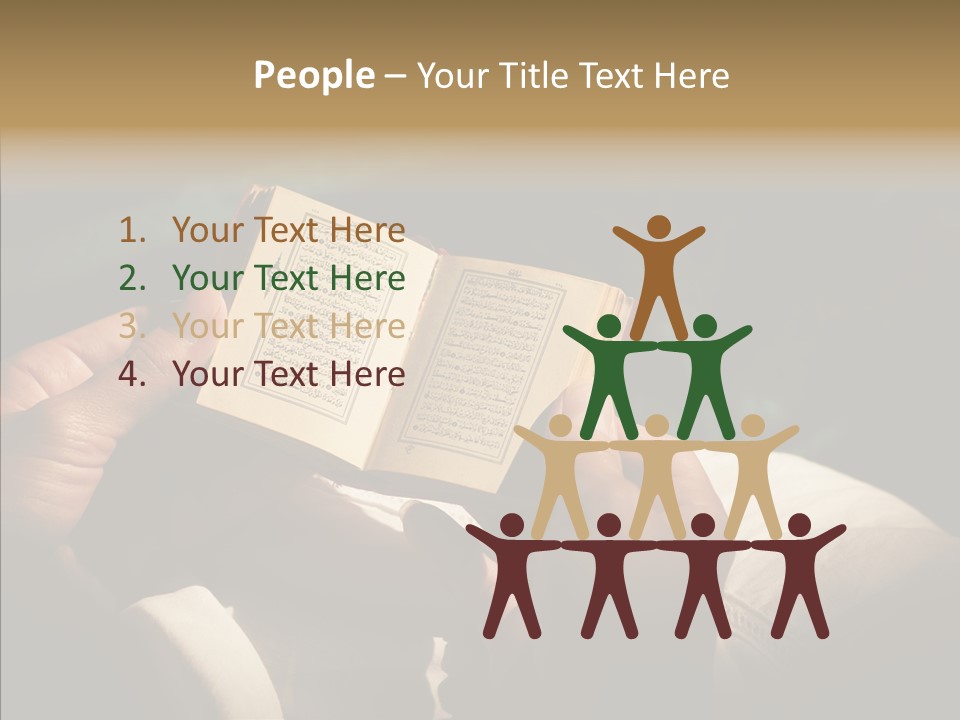 Room Ages Reading Book PowerPoint Template