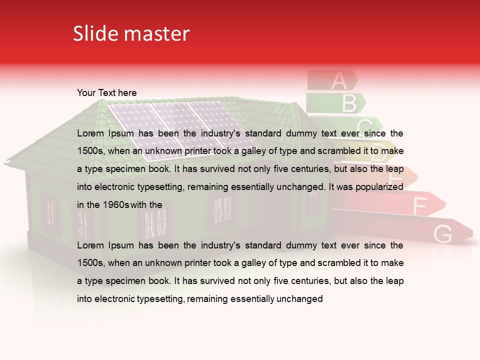 High Con Truction Indicator PowerPoint Template