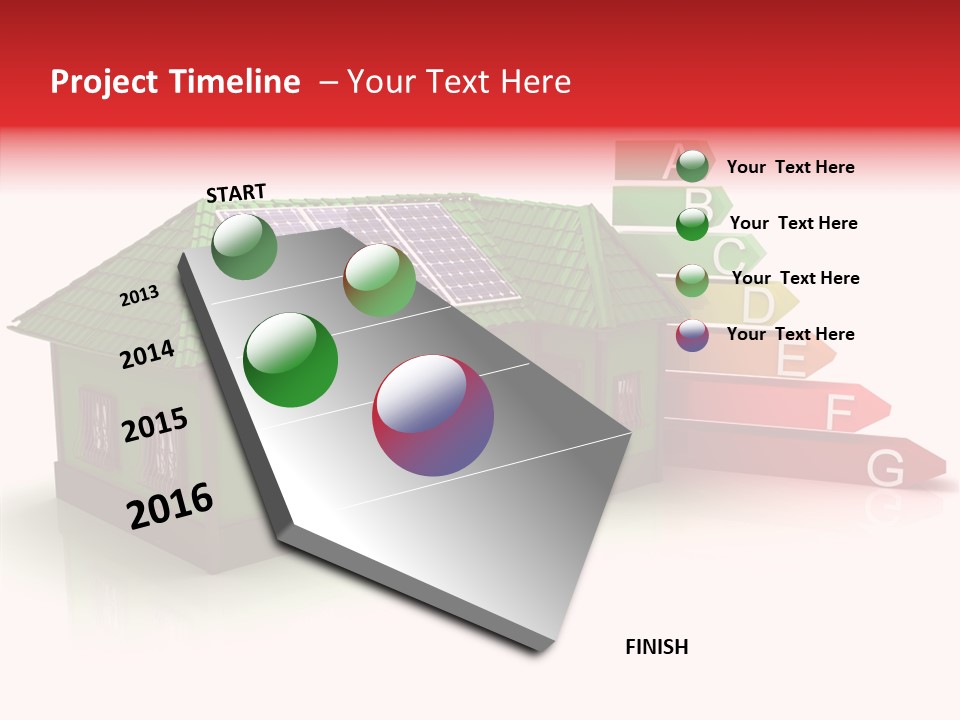 High Con Truction Indicator PowerPoint Template
