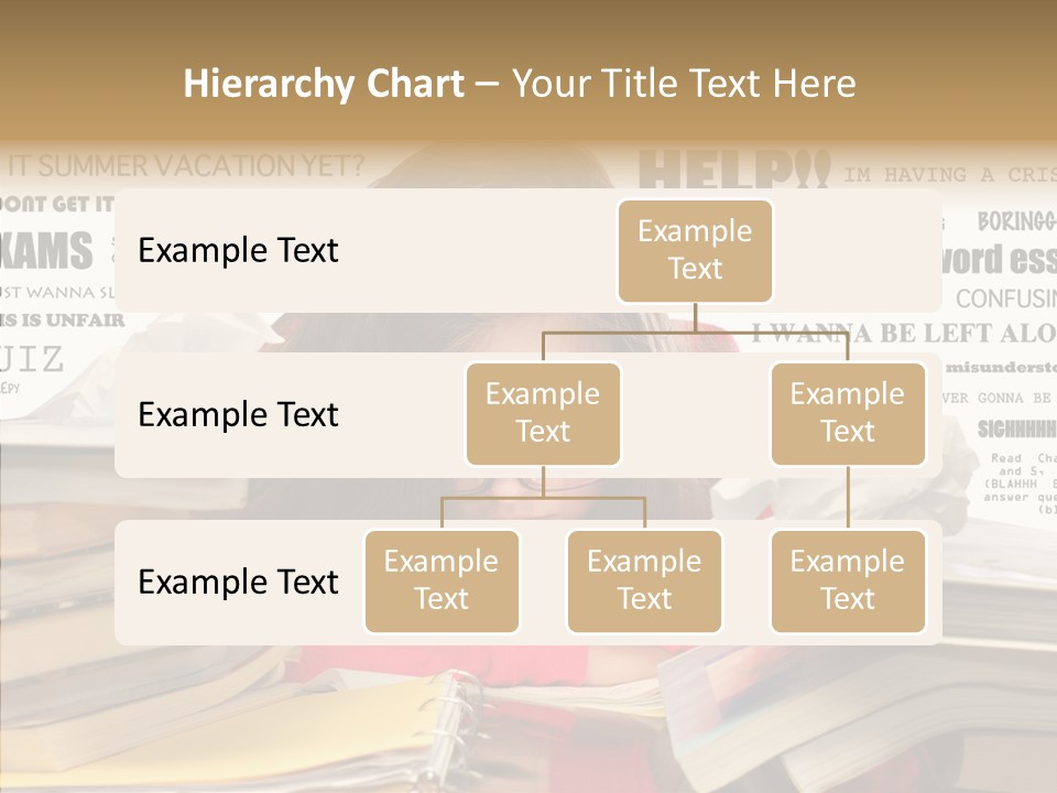 Pupil Learn Tired PowerPoint Template