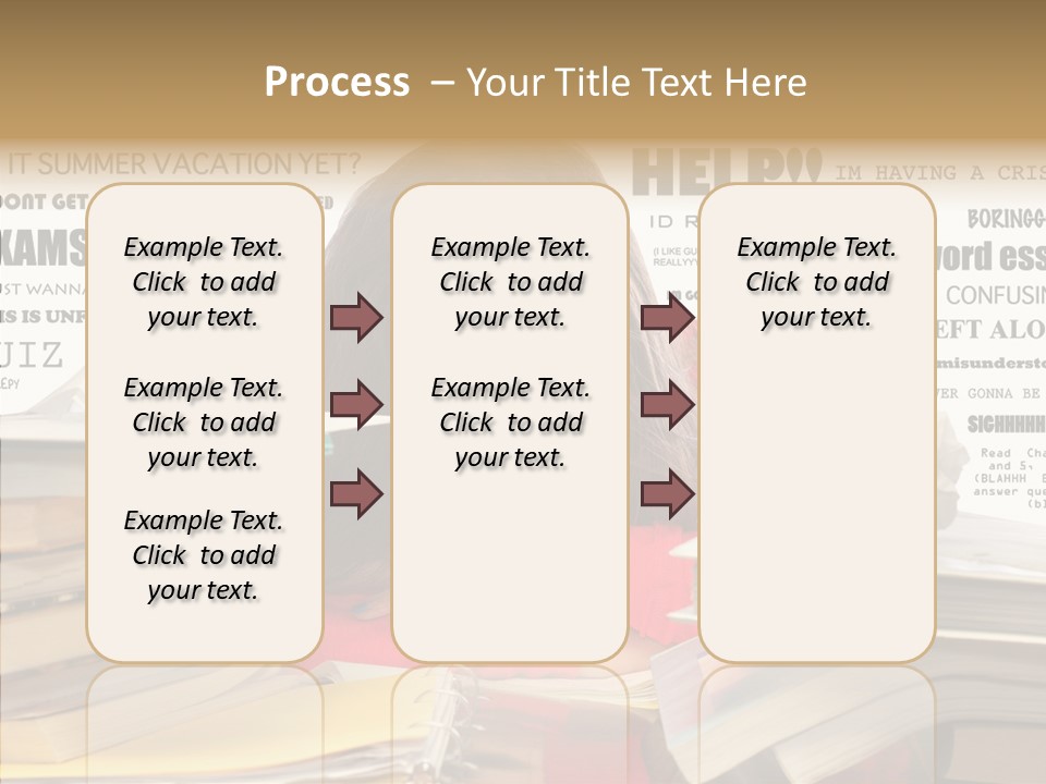 Pupil Learn Tired PowerPoint Template