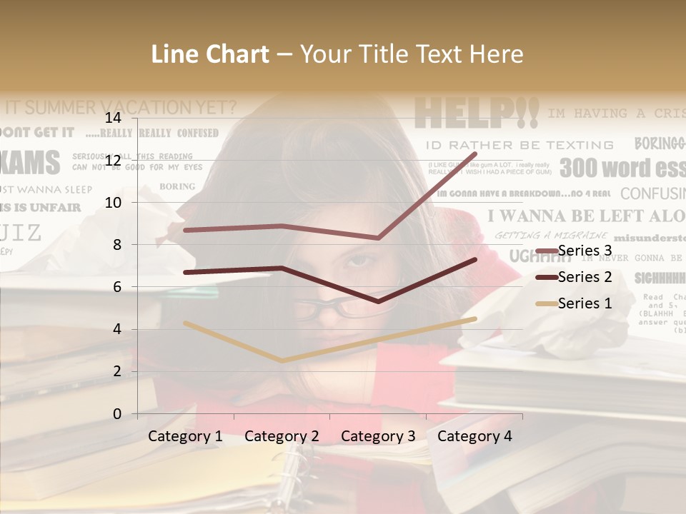 Pupil Learn Tired PowerPoint Template