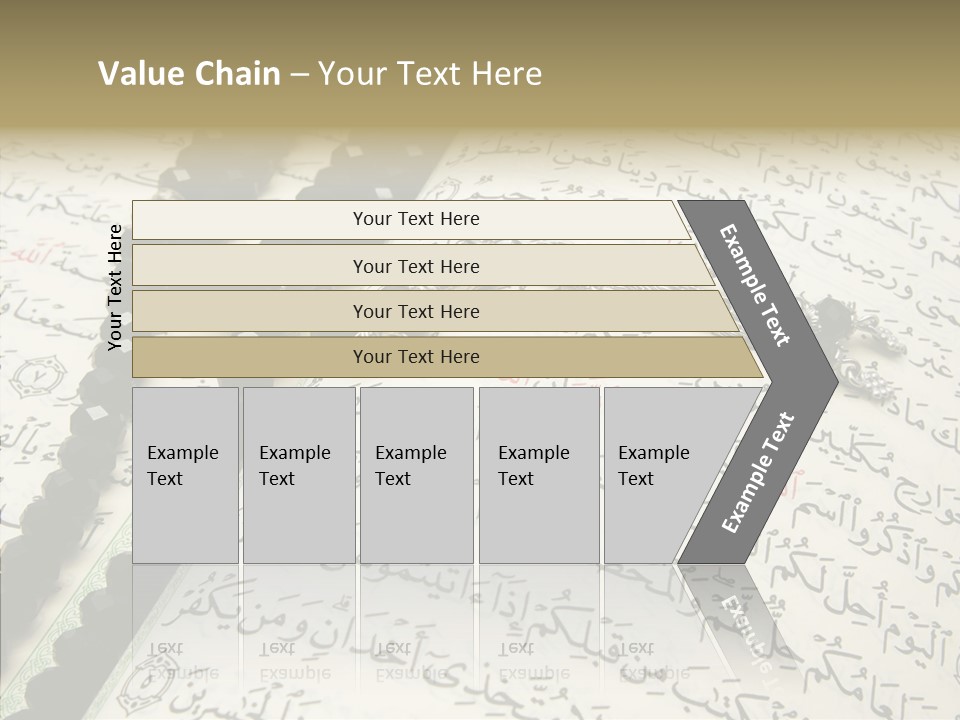 Arabic Light Ramadan PowerPoint Template