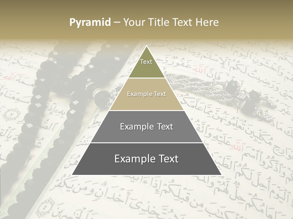 Arabic Light Ramadan PowerPoint Template