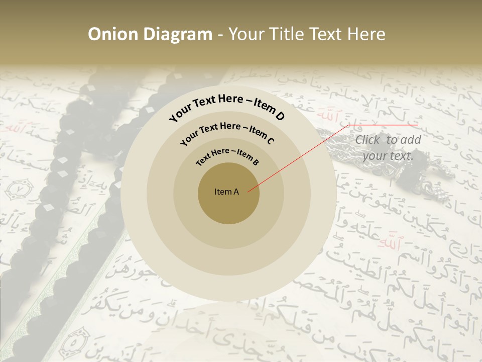 Arabic Light Ramadan PowerPoint Template