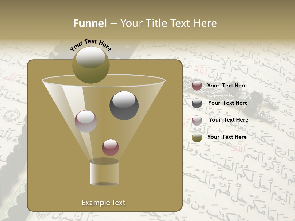 Arabic Light Ramadan PowerPoint Template
