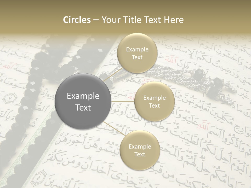 Arabic Light Ramadan PowerPoint Template