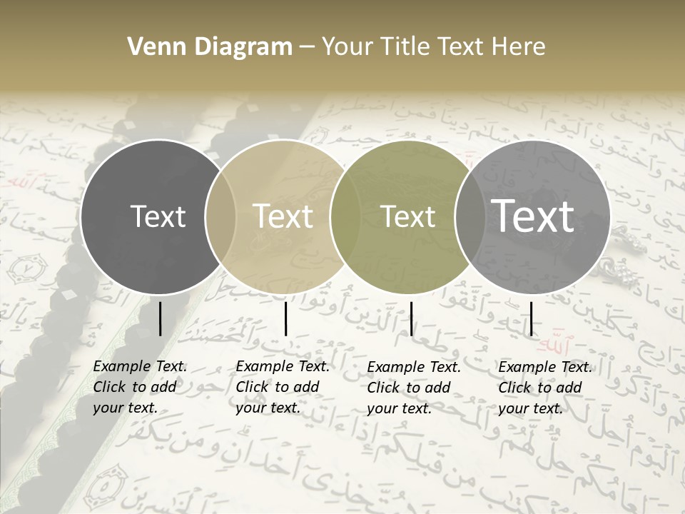 Arabic Light Ramadan PowerPoint Template