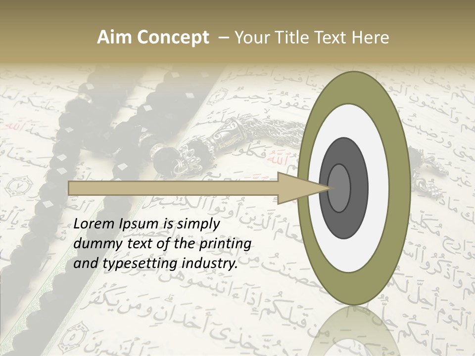 Arabic Light Ramadan PowerPoint Template