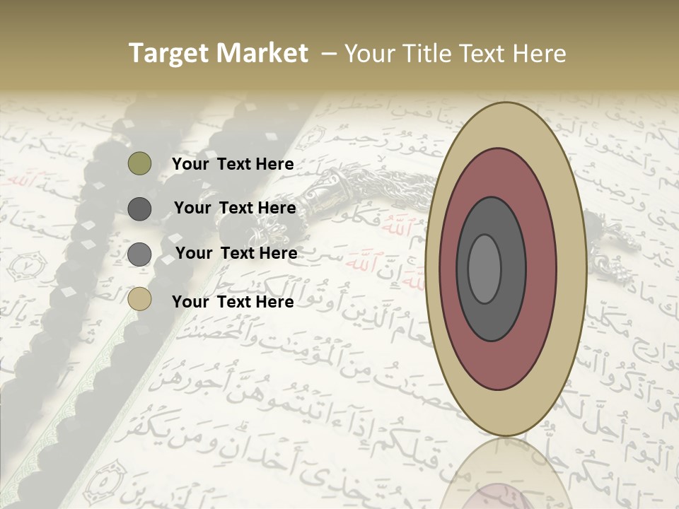 Arabic Light Ramadan PowerPoint Template