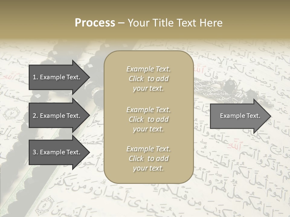Arabic Light Ramadan PowerPoint Template