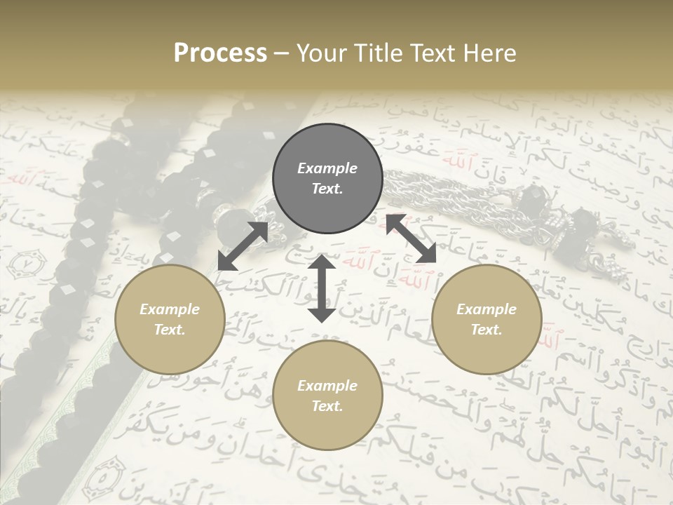 Arabic Light Ramadan PowerPoint Template