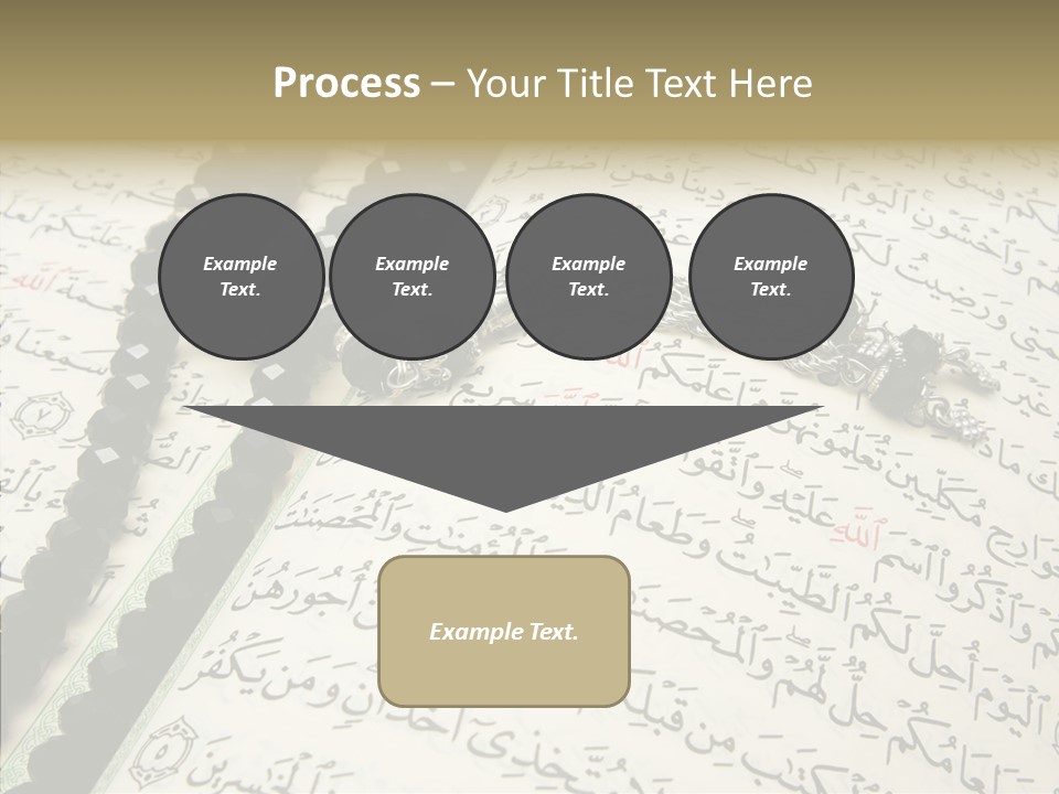 Arabic Light Ramadan PowerPoint Template