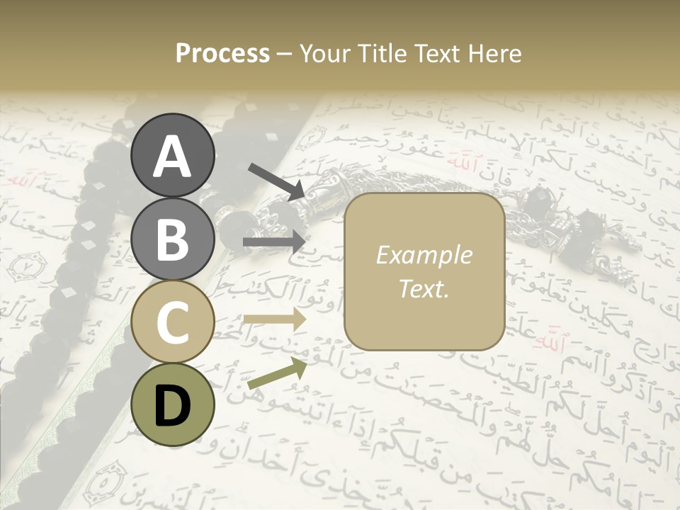 Arabic Light Ramadan PowerPoint Template