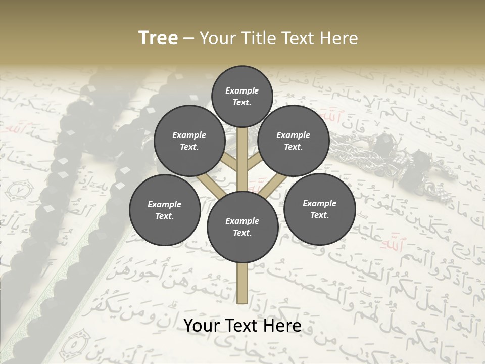 Arabic Light Ramadan PowerPoint Template