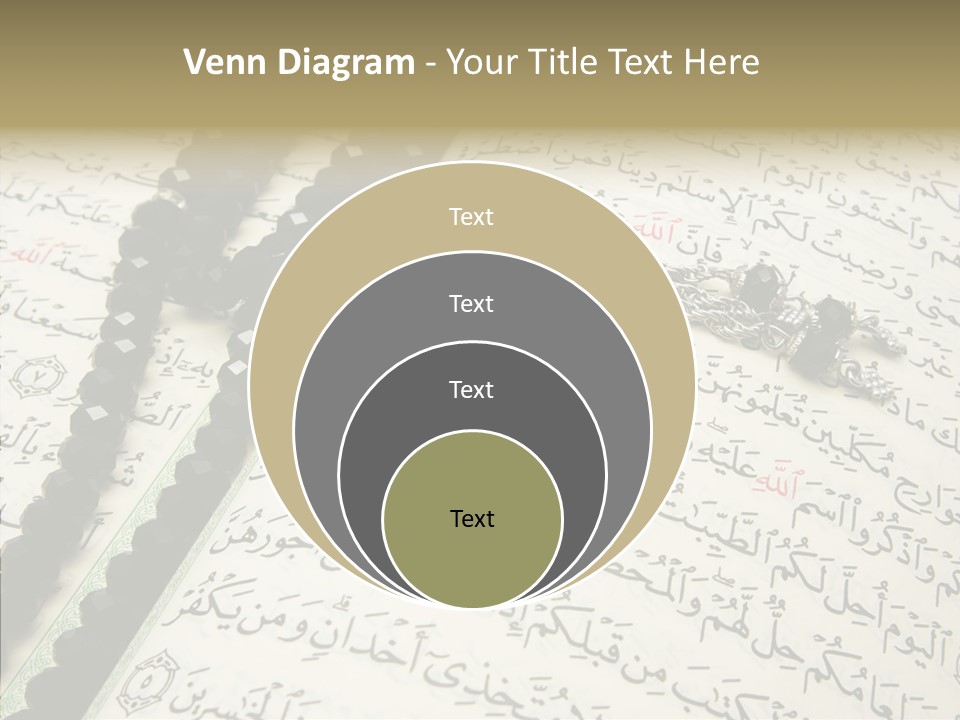 Arabic Light Ramadan PowerPoint Template