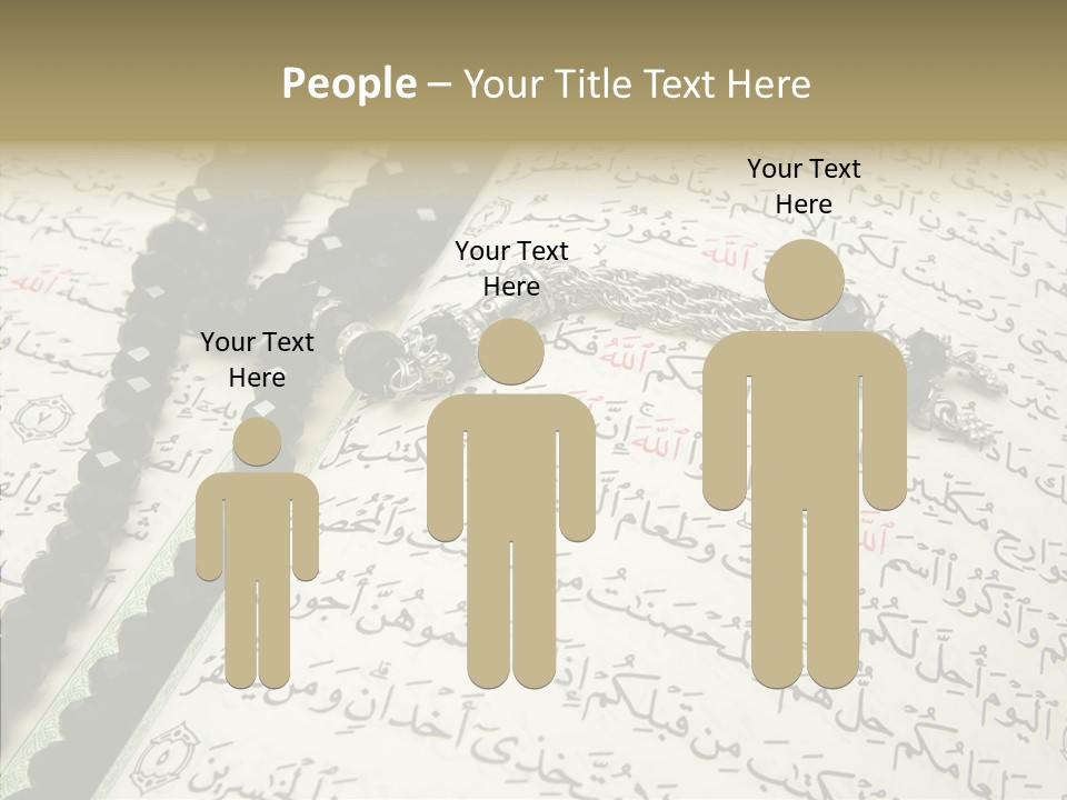 Arabic Light Ramadan PowerPoint Template