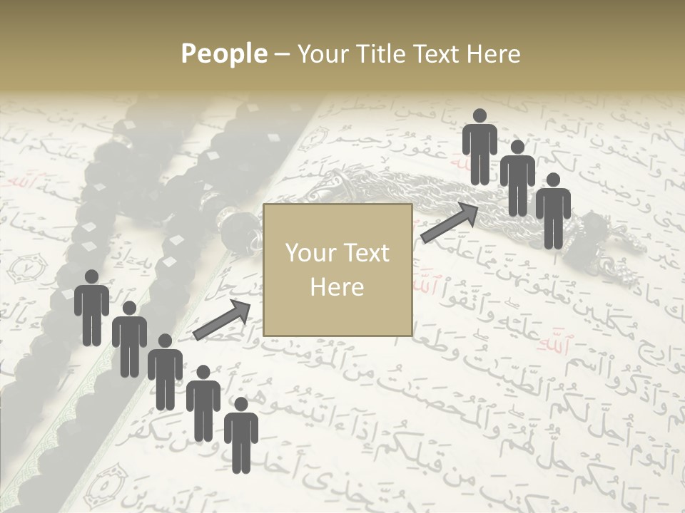 Arabic Light Ramadan PowerPoint Template