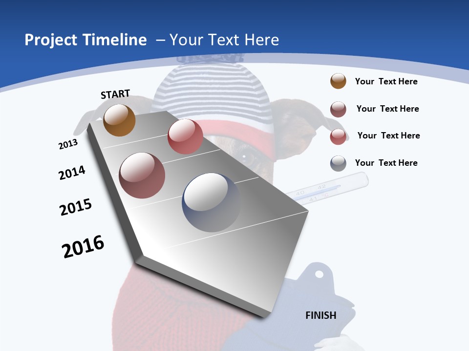 Cure Treatment Flu PowerPoint Template