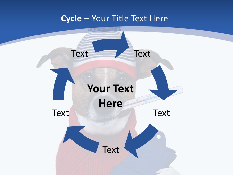 Cure Treatment Flu PowerPoint Template