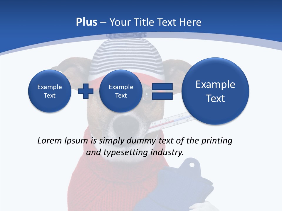 Cure Treatment Flu PowerPoint Template
