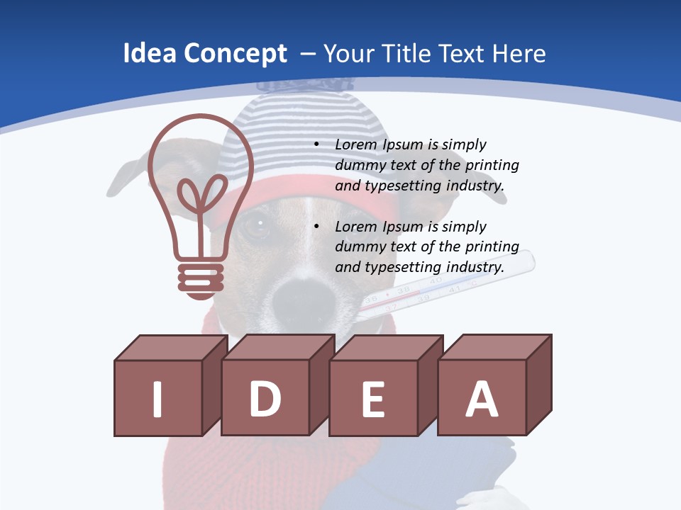 Cure Treatment Flu PowerPoint Template