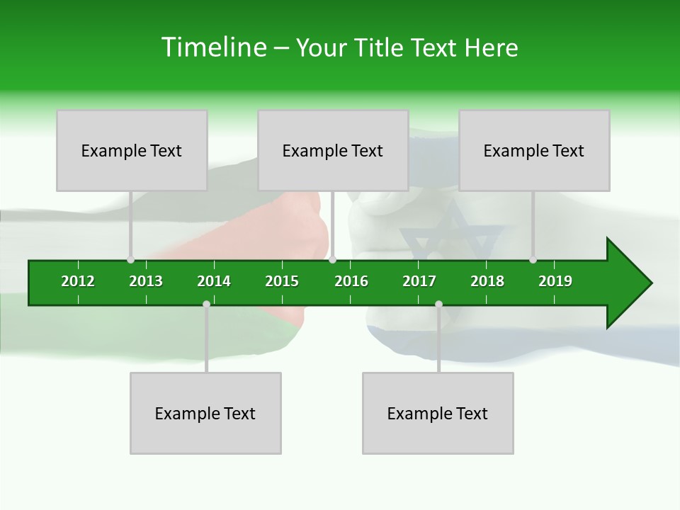 Israel Arm War PowerPoint Template