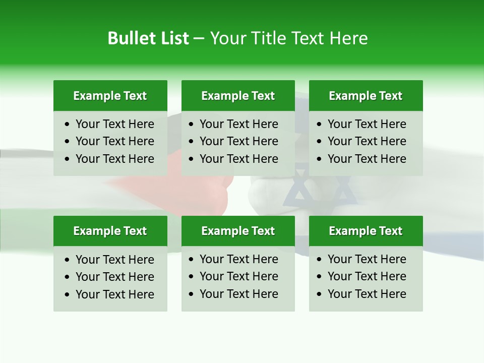 Israel Arm War PowerPoint Template