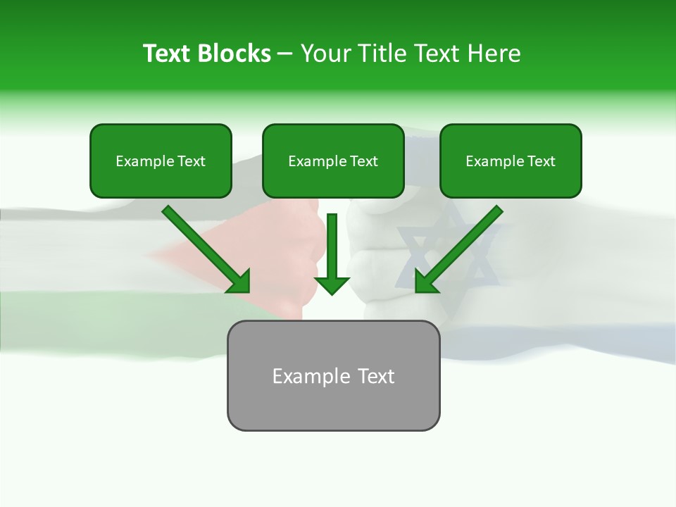 Israel Arm War PowerPoint Template