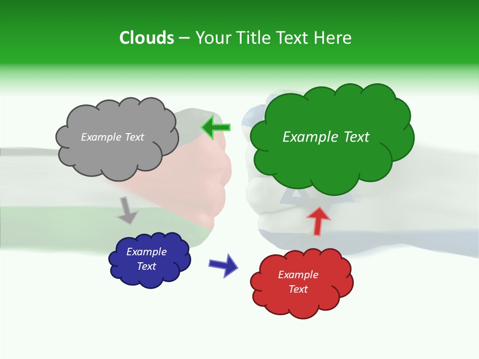 Israel Arm War PowerPoint Template