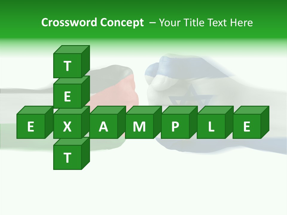 Israel Arm War PowerPoint Template