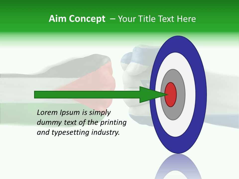 Israel Arm War PowerPoint Template