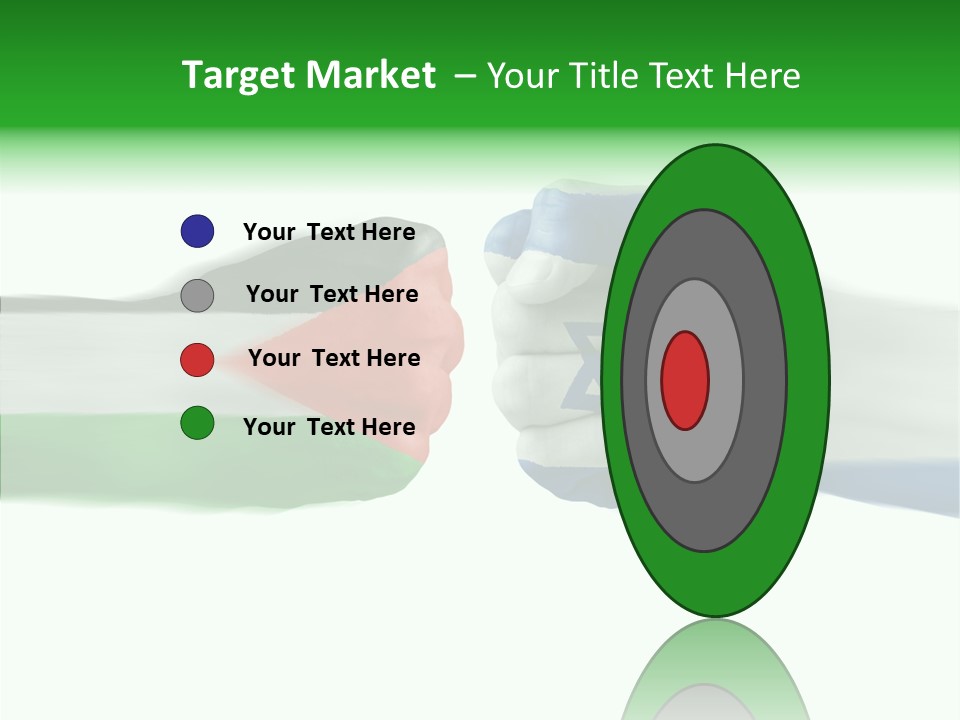 Israel Arm War PowerPoint Template