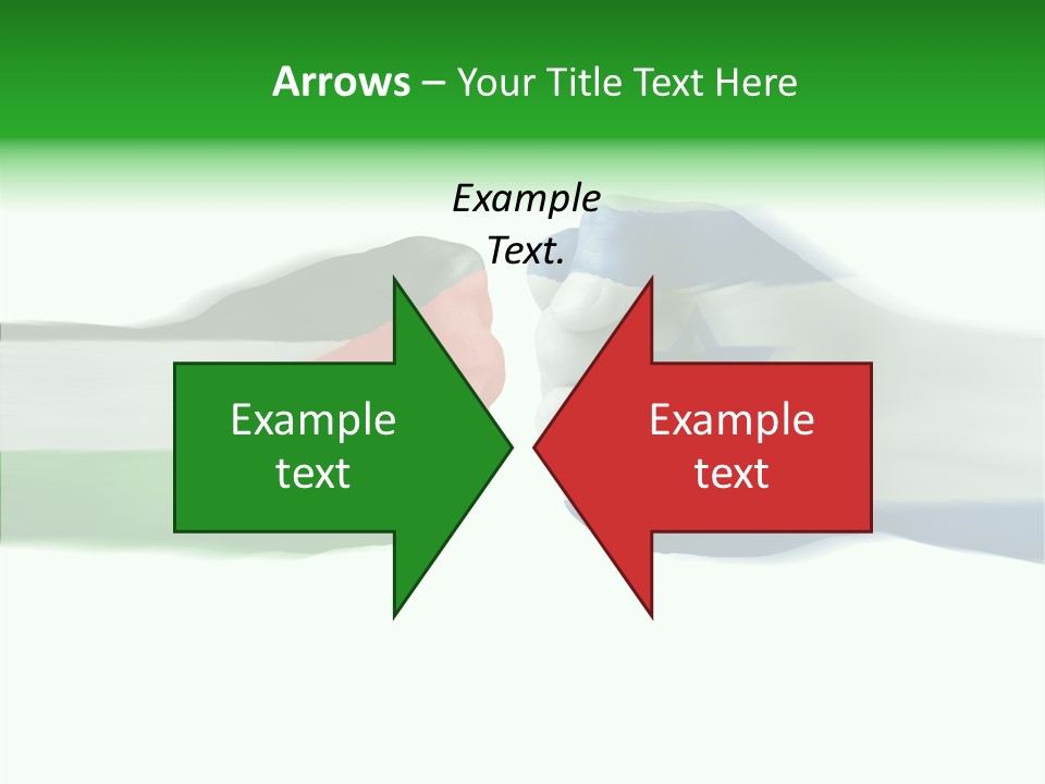 Israel Arm War PowerPoint Template