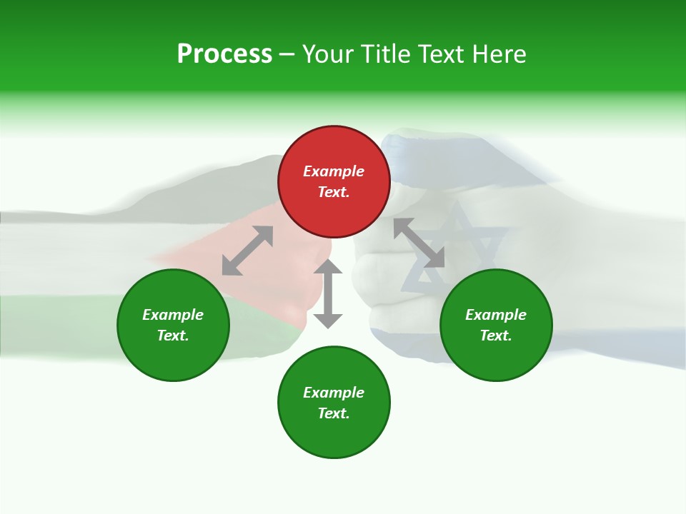 Israel Arm War PowerPoint Template