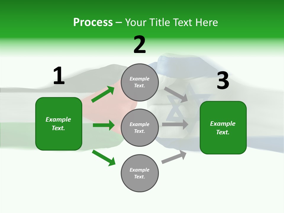 Israel Arm War PowerPoint Template