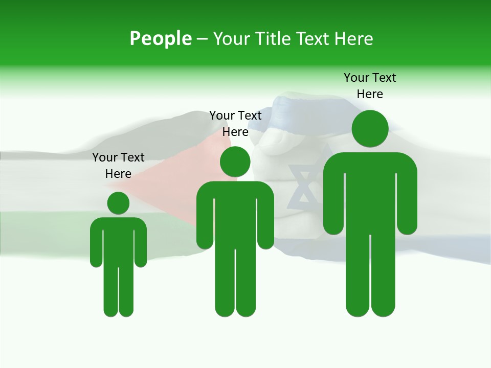 Israel Arm War PowerPoint Template