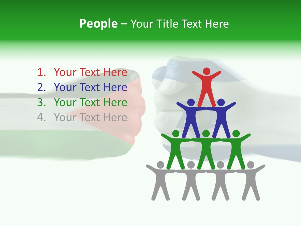 Israel Arm War PowerPoint Template