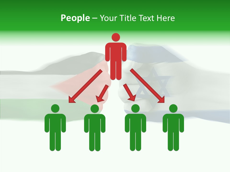 Israel Arm War PowerPoint Template