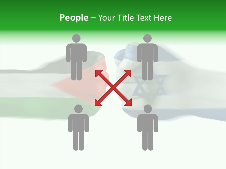 Israel Arm War PowerPoint Template